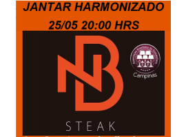 Jantar Harmonizado NB Steak - ABS Campinas - 25/05 - 20:00 hrs