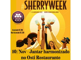 Sherry Week - Jantar Harmonizado 10 de novembro
